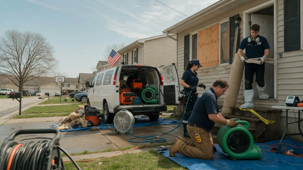 Water Damage Restoration in Millington, TN near me